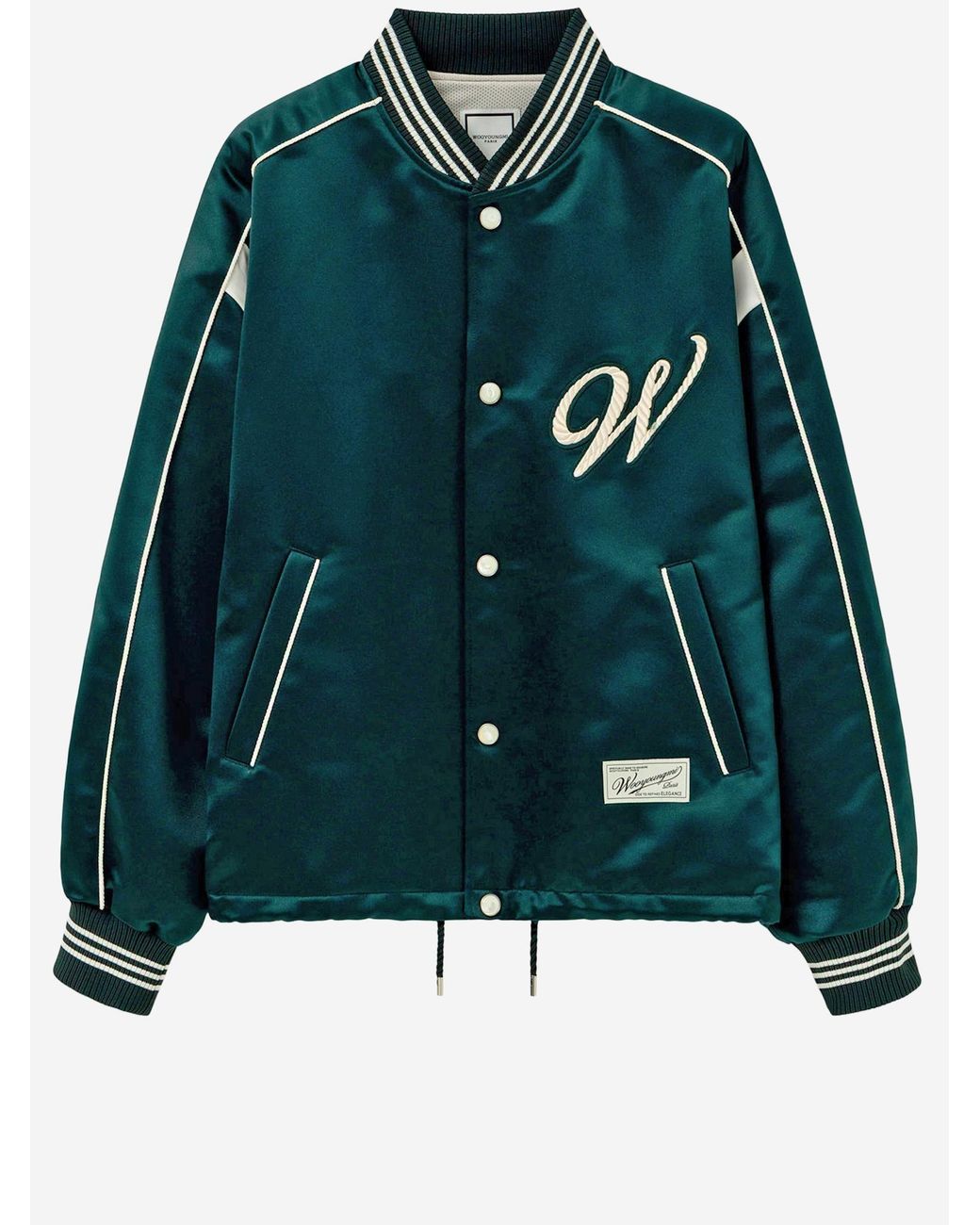 Wooyoungmi Green Jacket Nylon Polyester for men