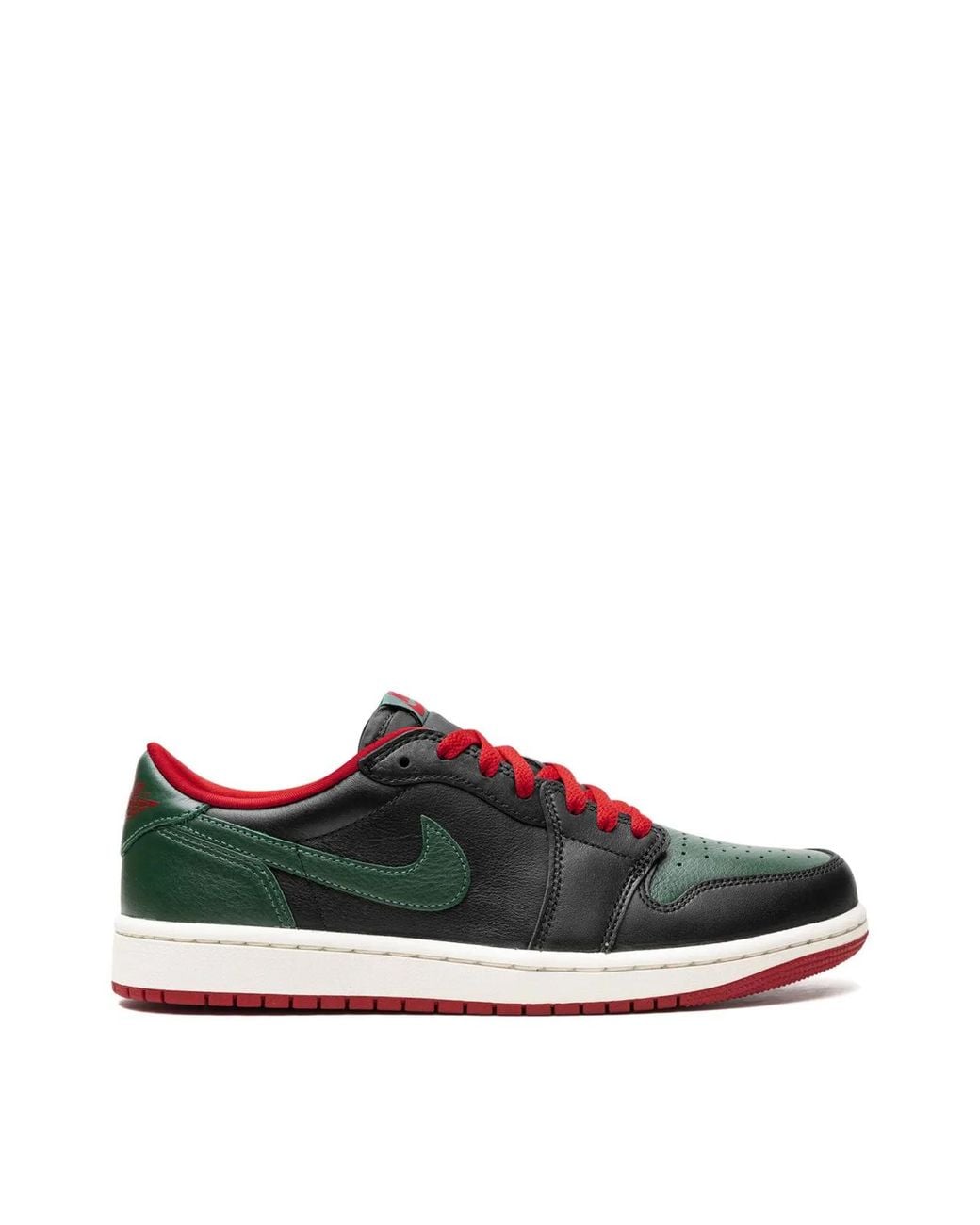 Nike Green Air Jordan 1 Retro Low 'Gorge' Sneakers