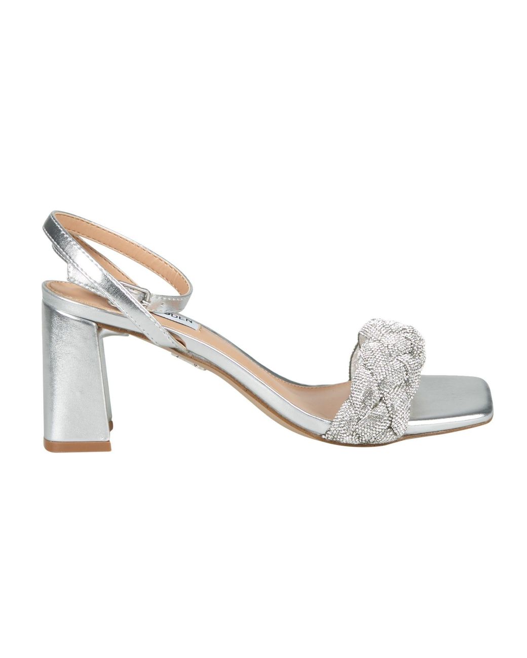 Steve Madden Lidia Sandals In Metallic Lyst