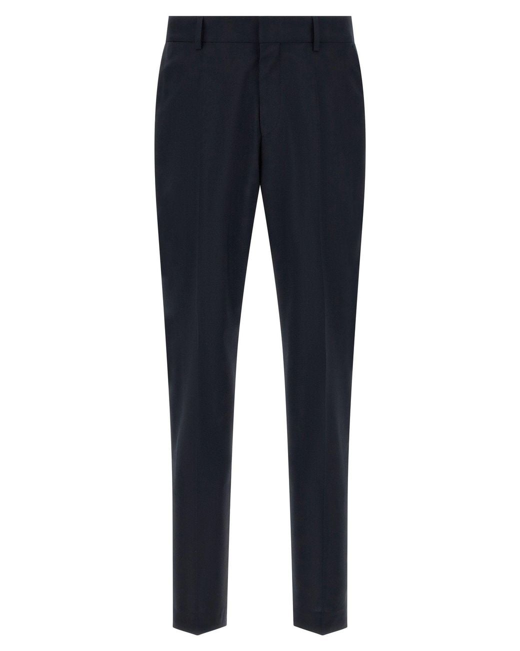 Boss Blue Virgin Wool Tailored Pant Suit