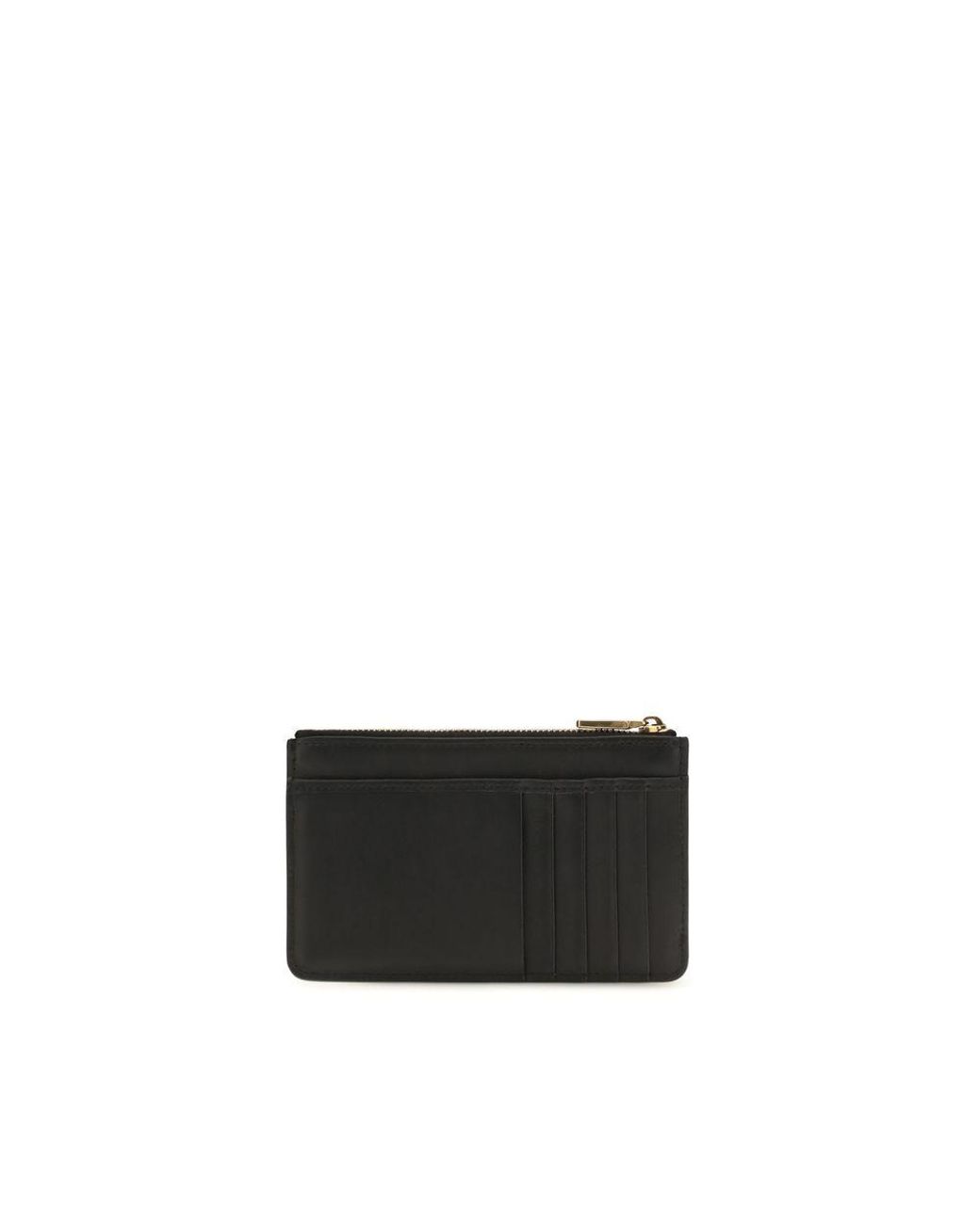 Dolce & Gabbana Black Calf Leather Bos Taurus Wallet