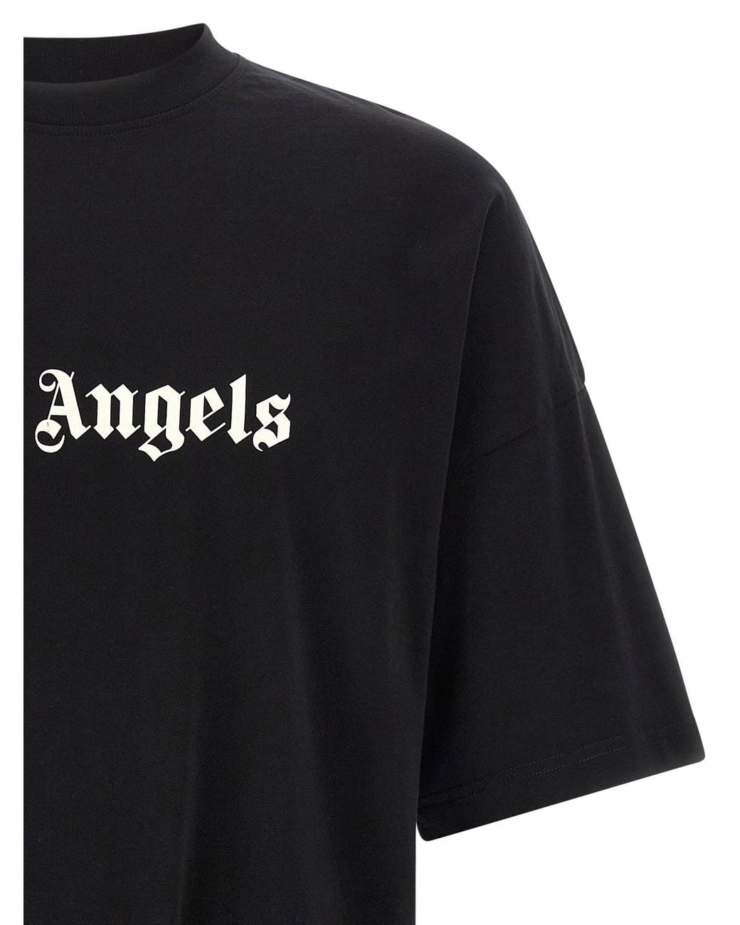 Palm Angels Black T-Shirt for men