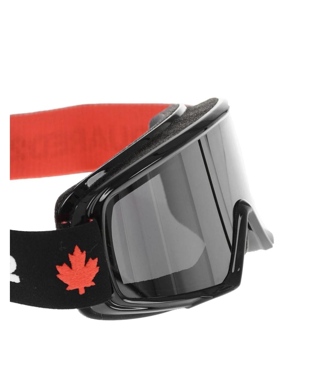 DSquared² White Logo Band Ski Goggles for men