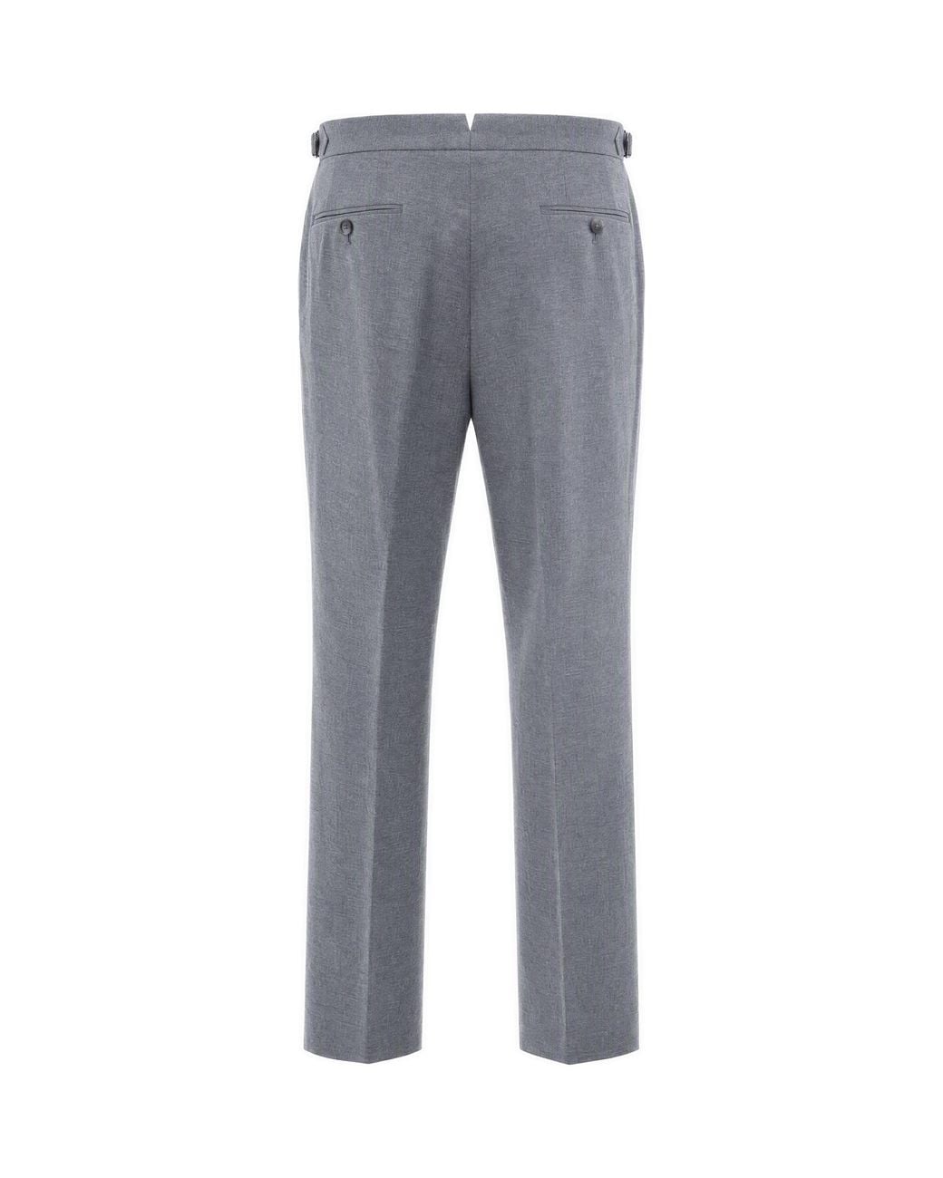 Boss Gray Tapered Trousers Cotton for men
