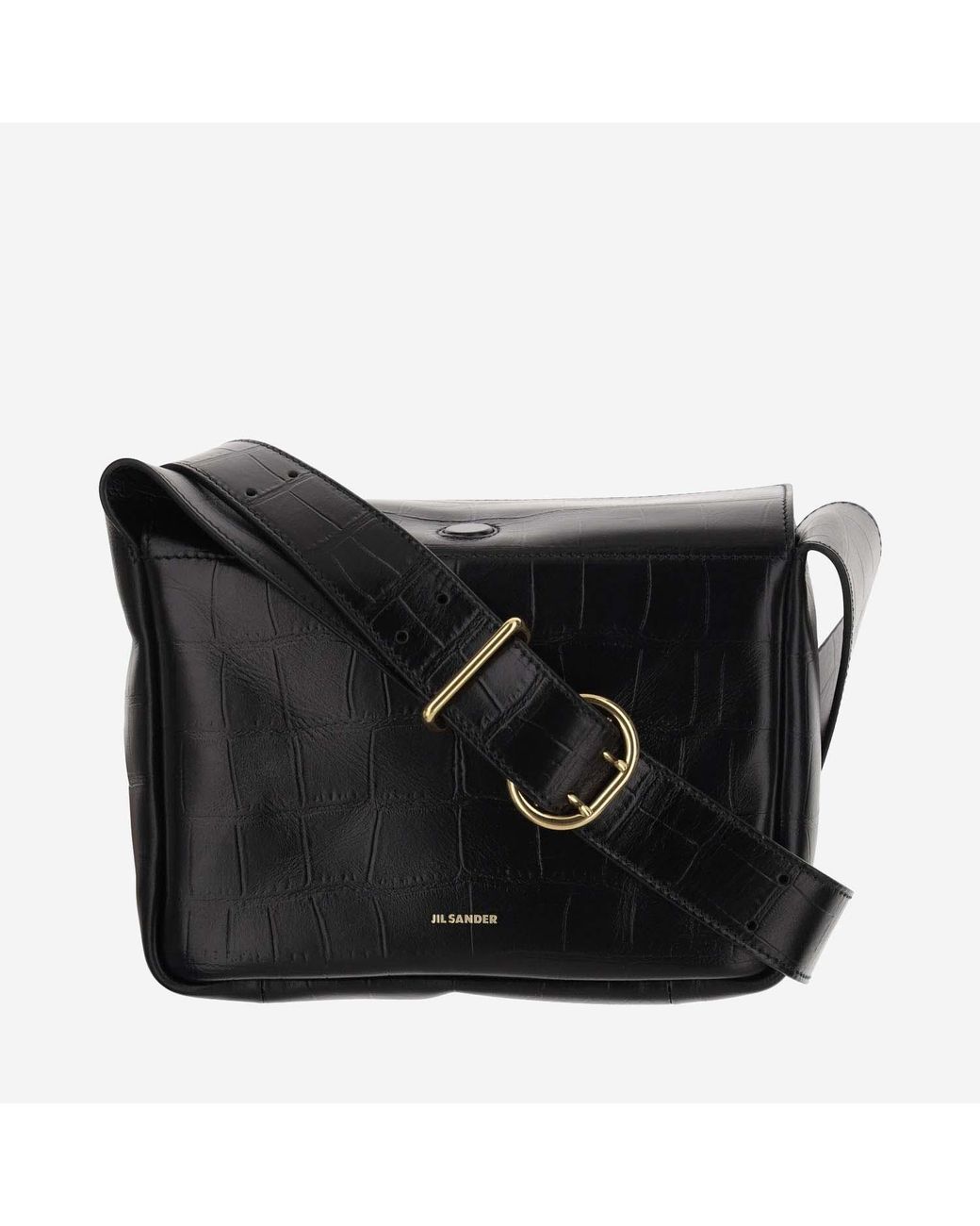 Jil Sander Black Flap Mini Shoulder Bag Satchels & Cross Body