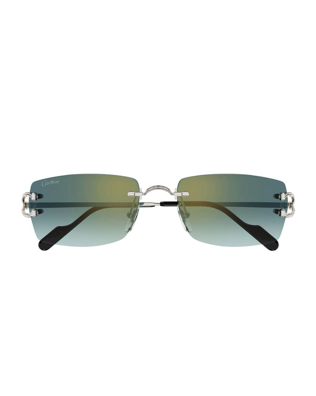 Cartier Cartier Ct0550S Décor C Classique 004 Sunglasses in Green