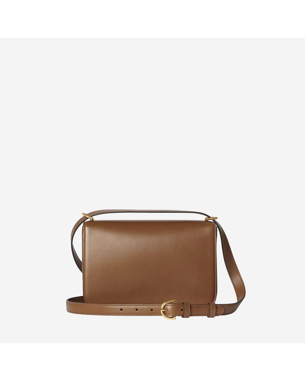 Gucci Brown Siena Small Shoulder Bag Leather Handbags