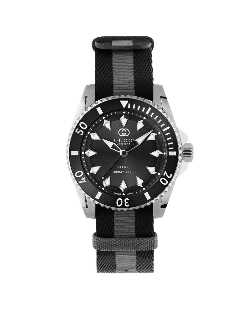 Gucci Black Gucci Dive Watch