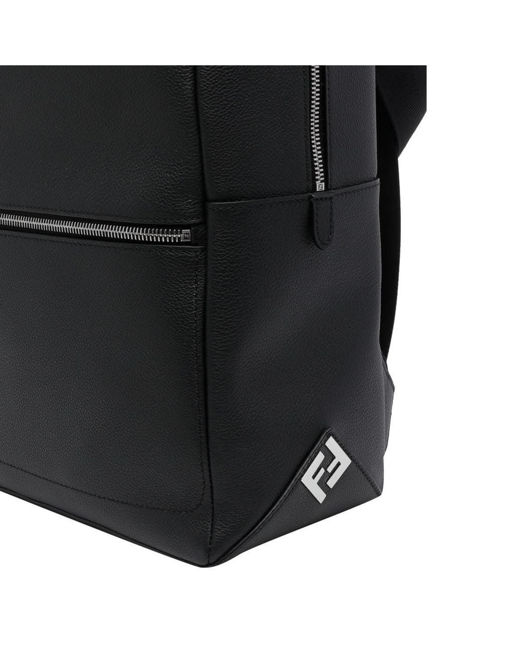 Fendi Black Lui Backpack for men