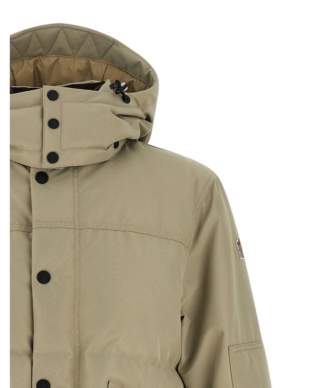 Moncler Green 'Elfin' Down Jacket for men