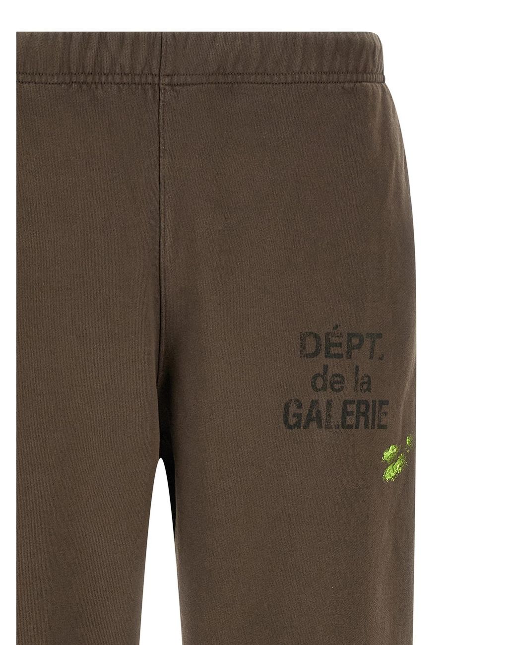 GALLERY DEPT. Brown 'Gd French Logo' Joggers for men
