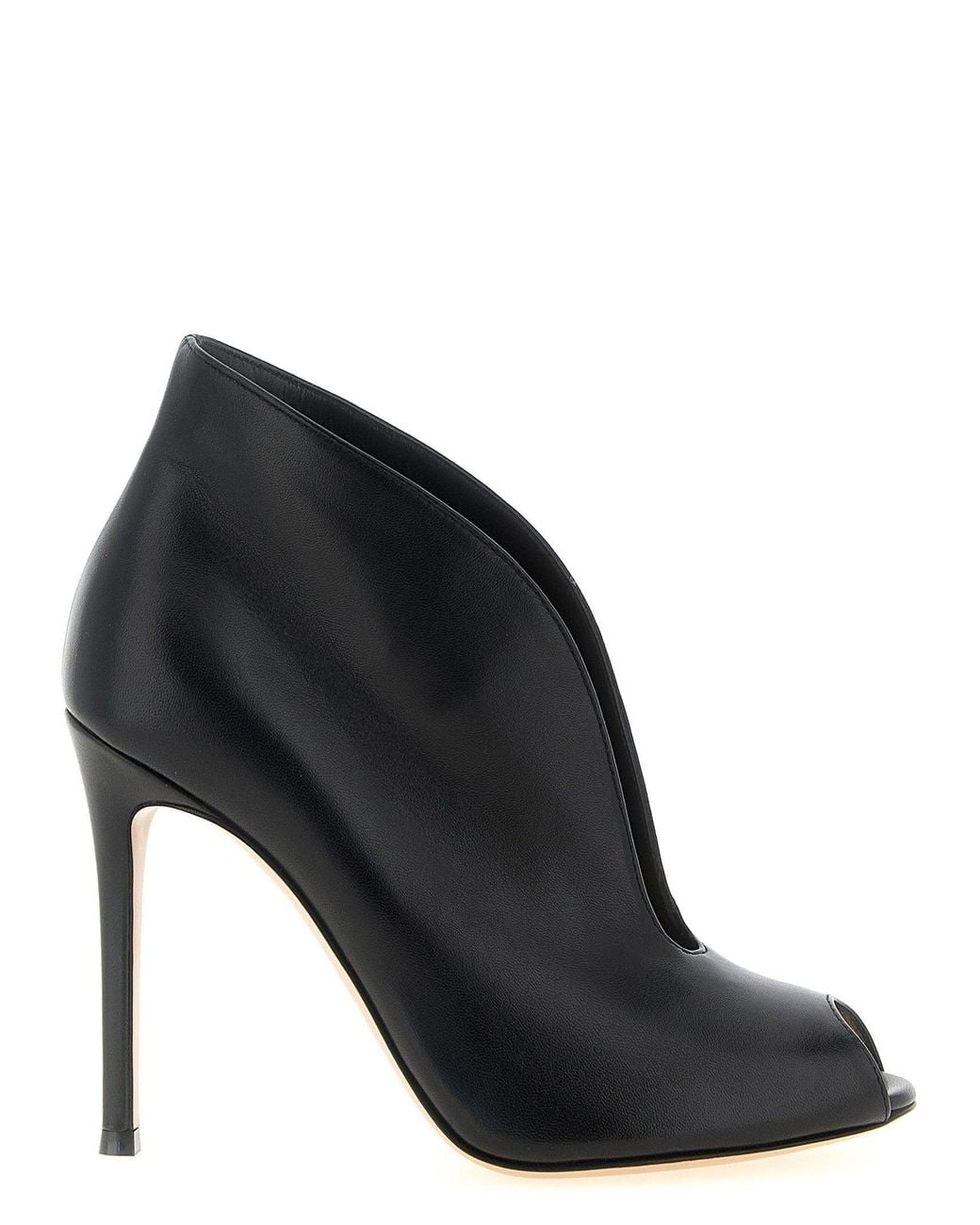 Gianvito Rossi Black Ankle Boot