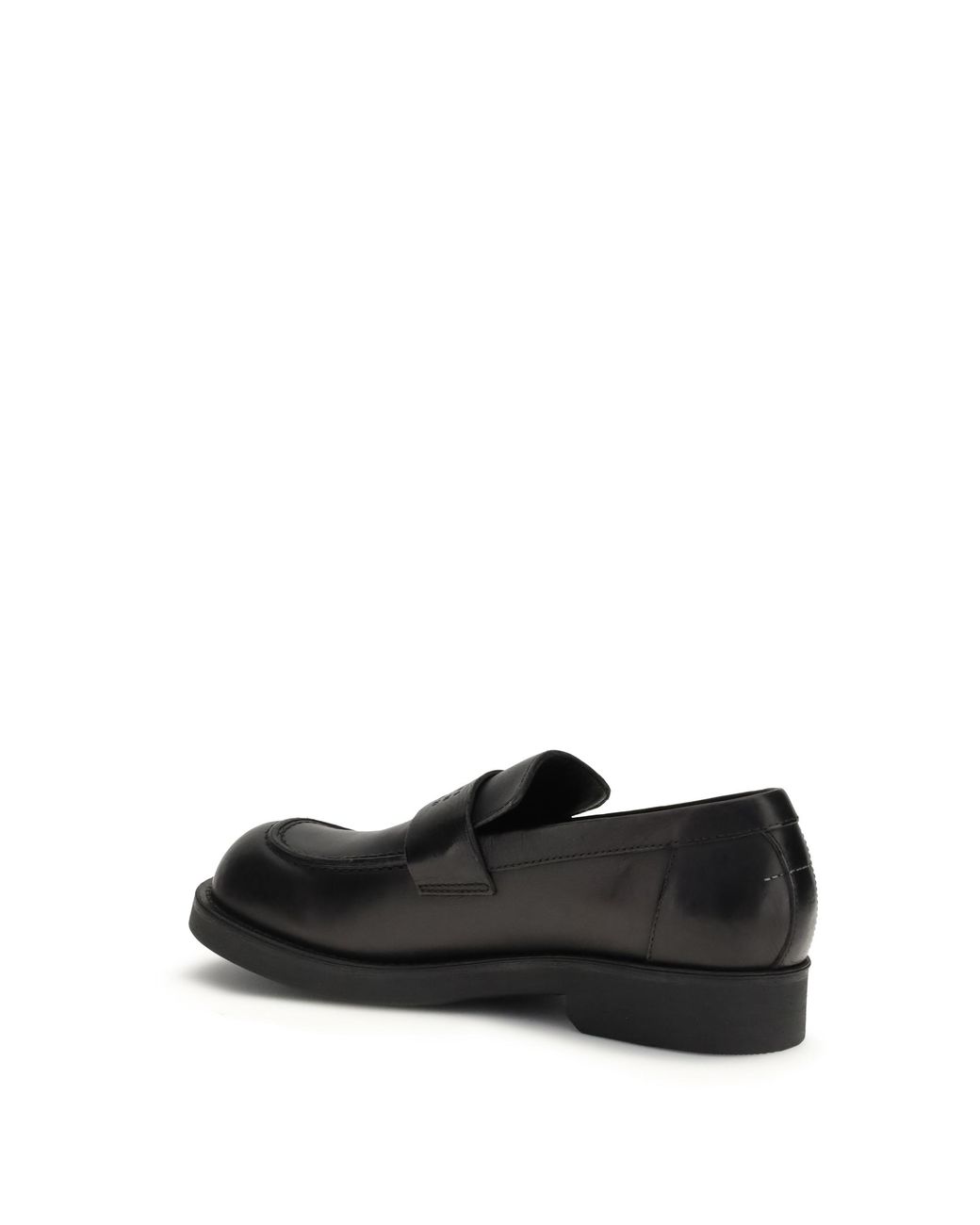 MM6 by Maison Margiela White Moccasins Calf Leather (Bos Taurus) Loafers for men