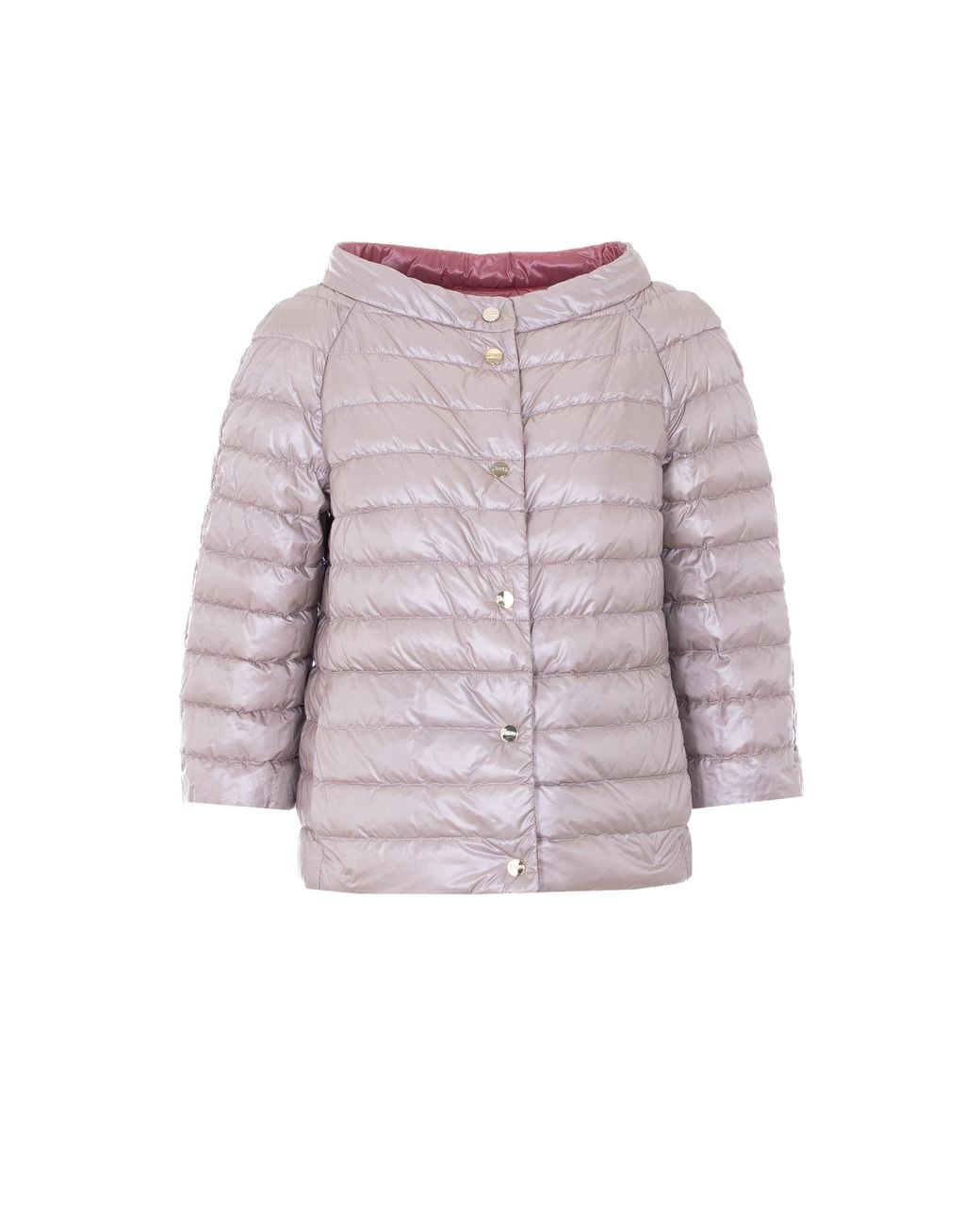 Herno Pink Ultralight Reversible Down Cape