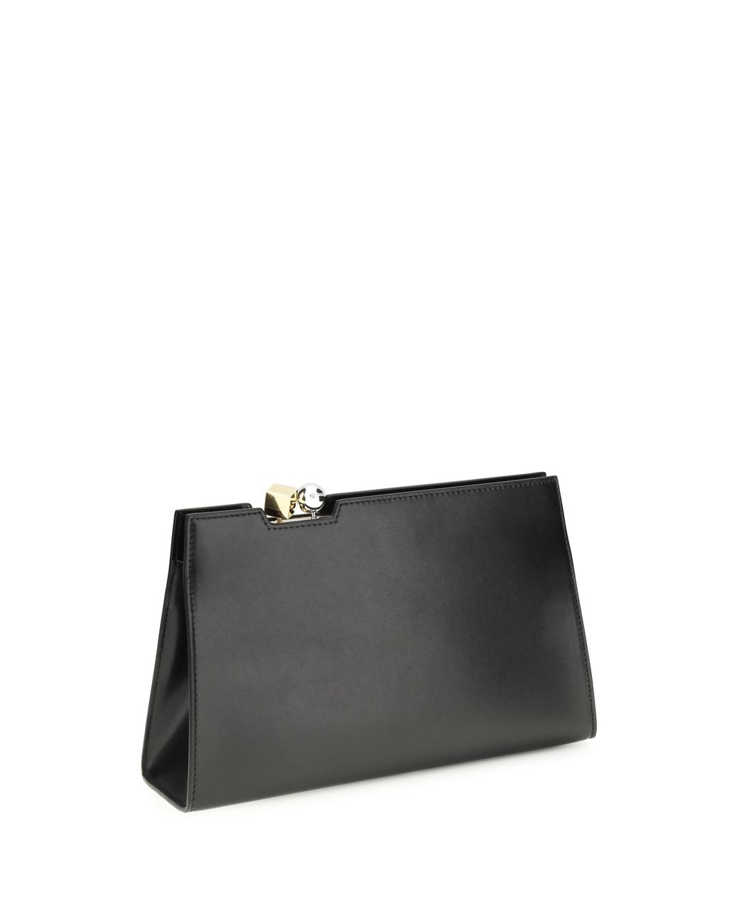 Jacquemus Black Shoulder Bag Le Salon Calf Leather