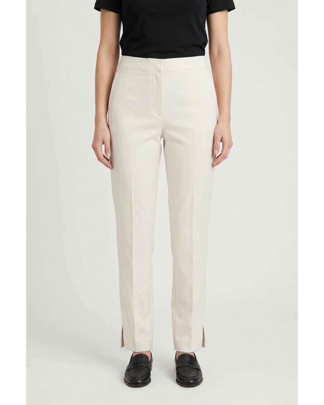 Brunello Cucinelli Black Off Tailored Trousers