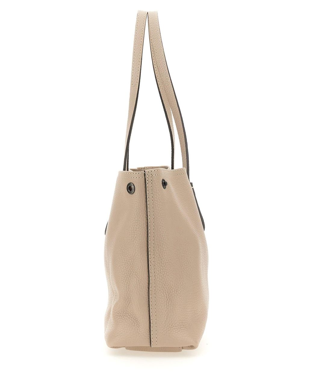 Longchamp Medium Roseau Leather Tote Bag - Neutrals