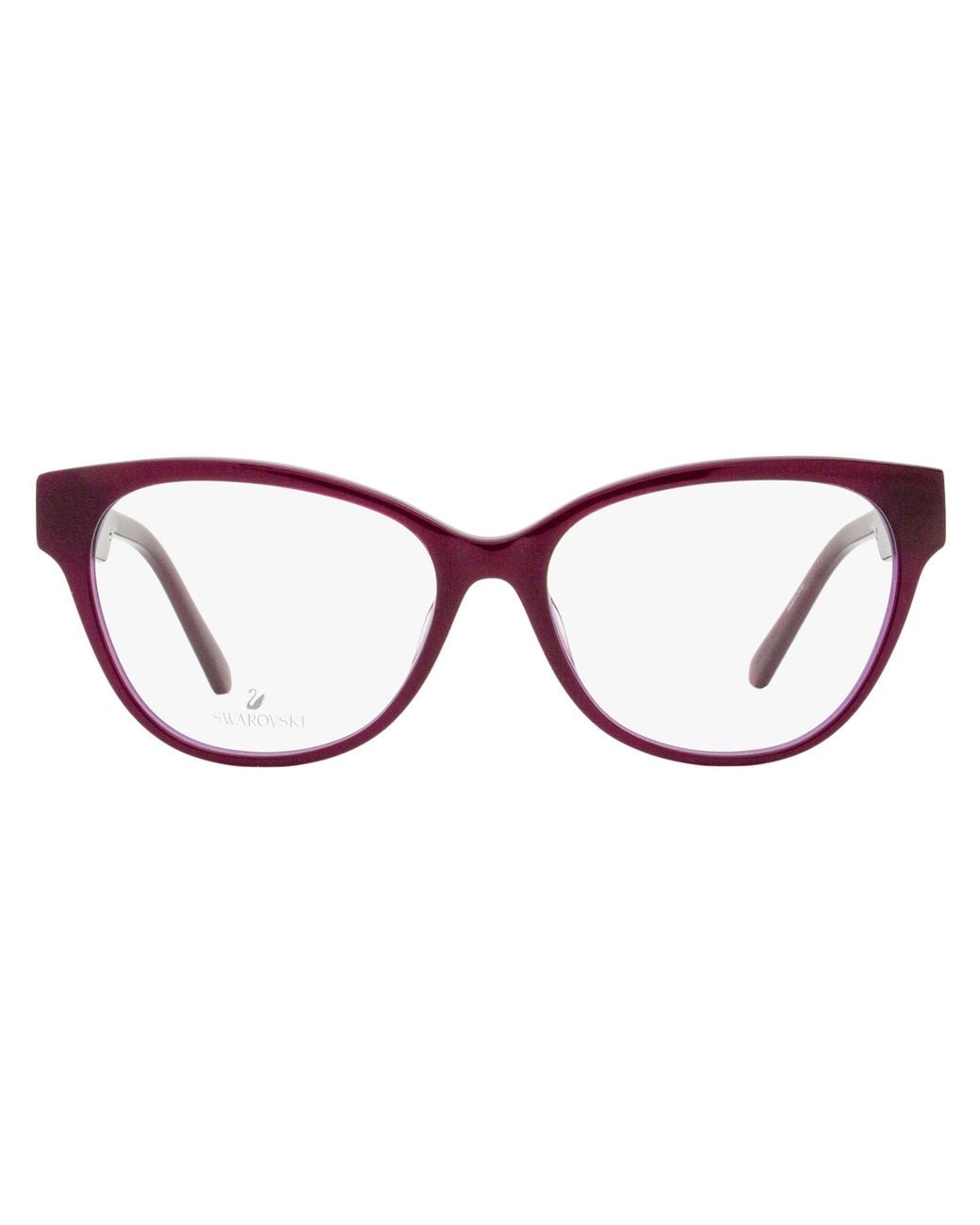 Swarovski Black Crystal Row Eyeglasses Sk5392 081 55Mm Plastic (Acetate)
