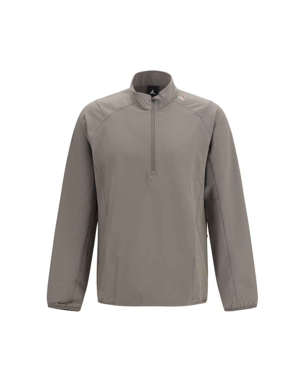 Roa Gray Kimo Half Zip Fleece Nylon; Polyester; Elastane Sweater for men