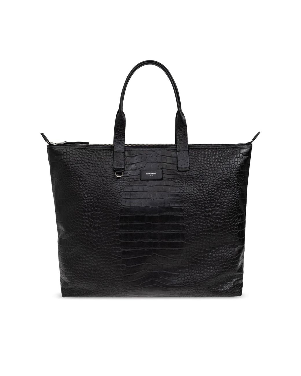 Dolce & Gabbana Black Shopping Bags for men