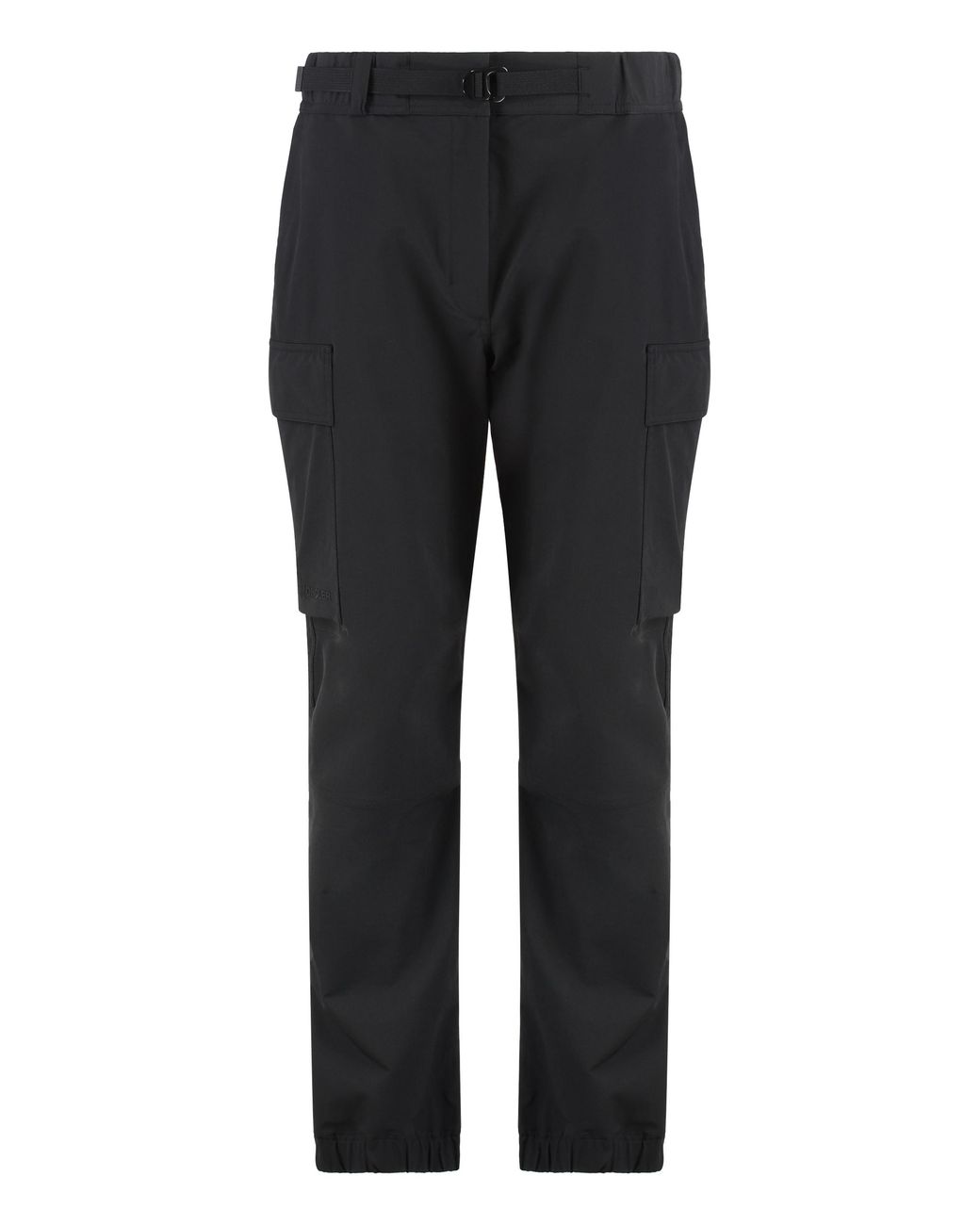 Moncler Black Track Pants Techno Nylon Polyamide