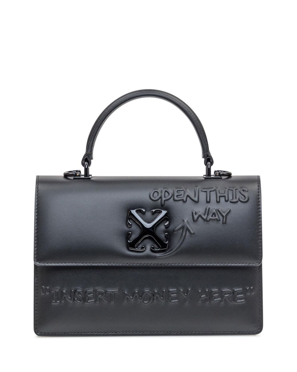 Off-White◉Virgil AblohトートバッグBEIGE BLACK◉ Off-White◉Virgil AblohトートバッグBEIGE BLABK◉ Off-White