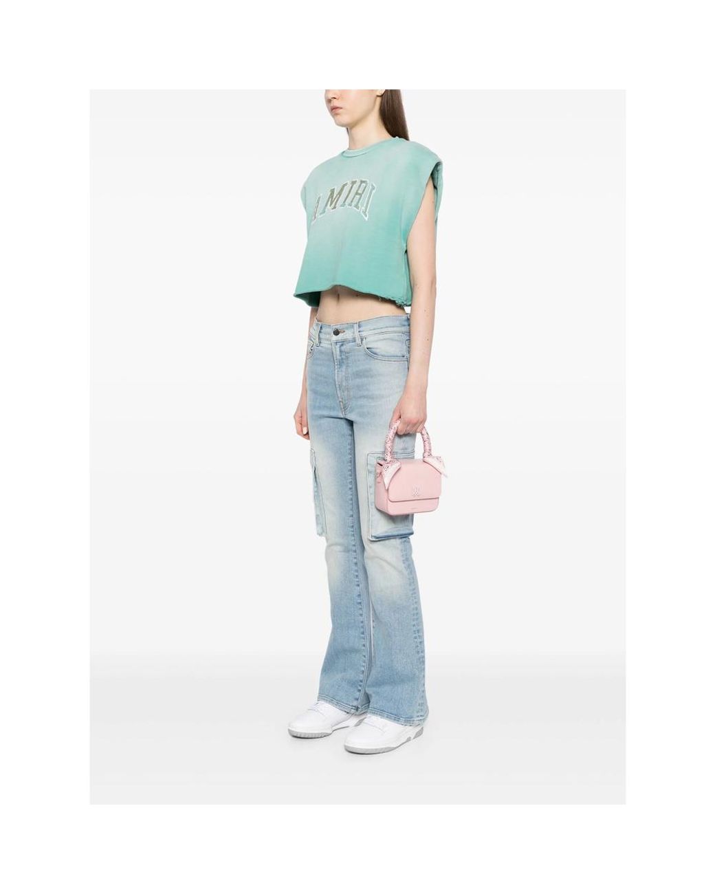 Amiri Pink Tote Bag Blush Nappa Leather