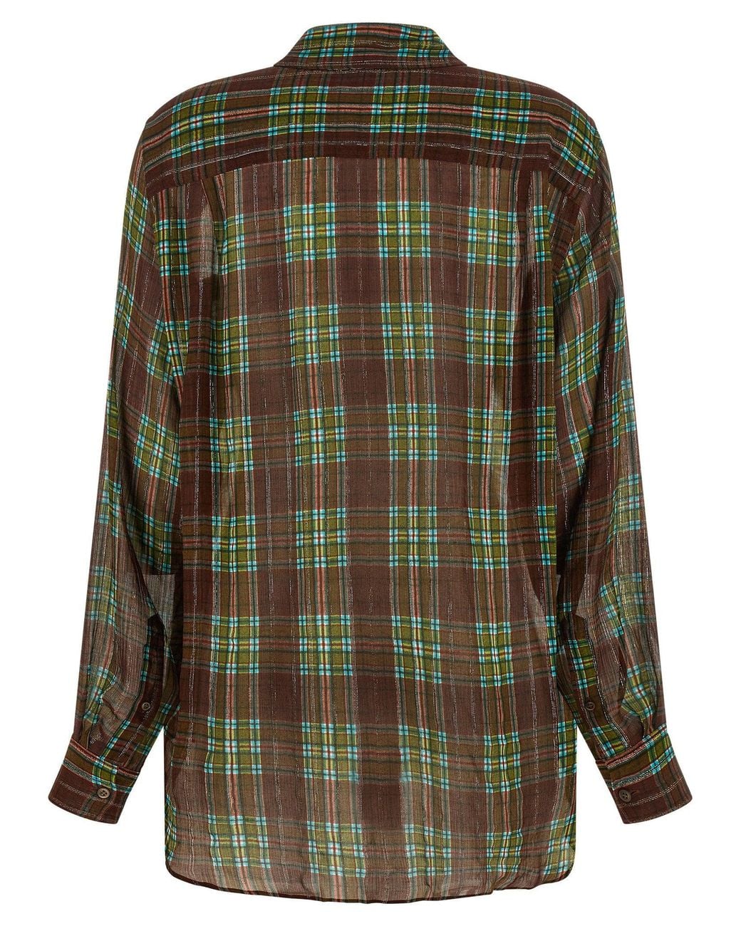 Dries Van Noten Green Cheers Shirt