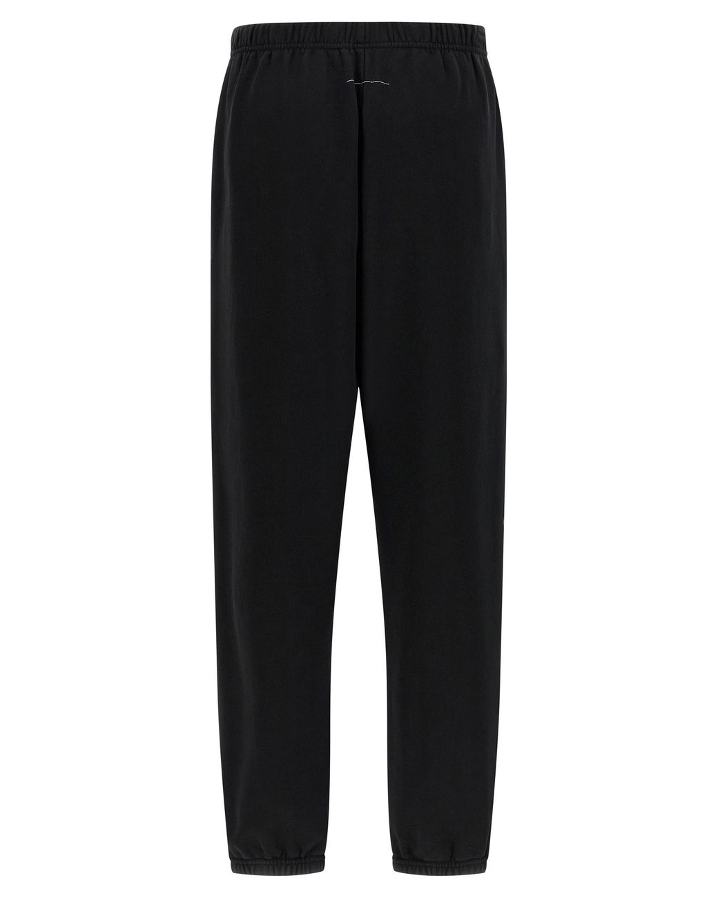 MM6 by Maison Margiela Black Sweatshirt Joggers Cotton Pant