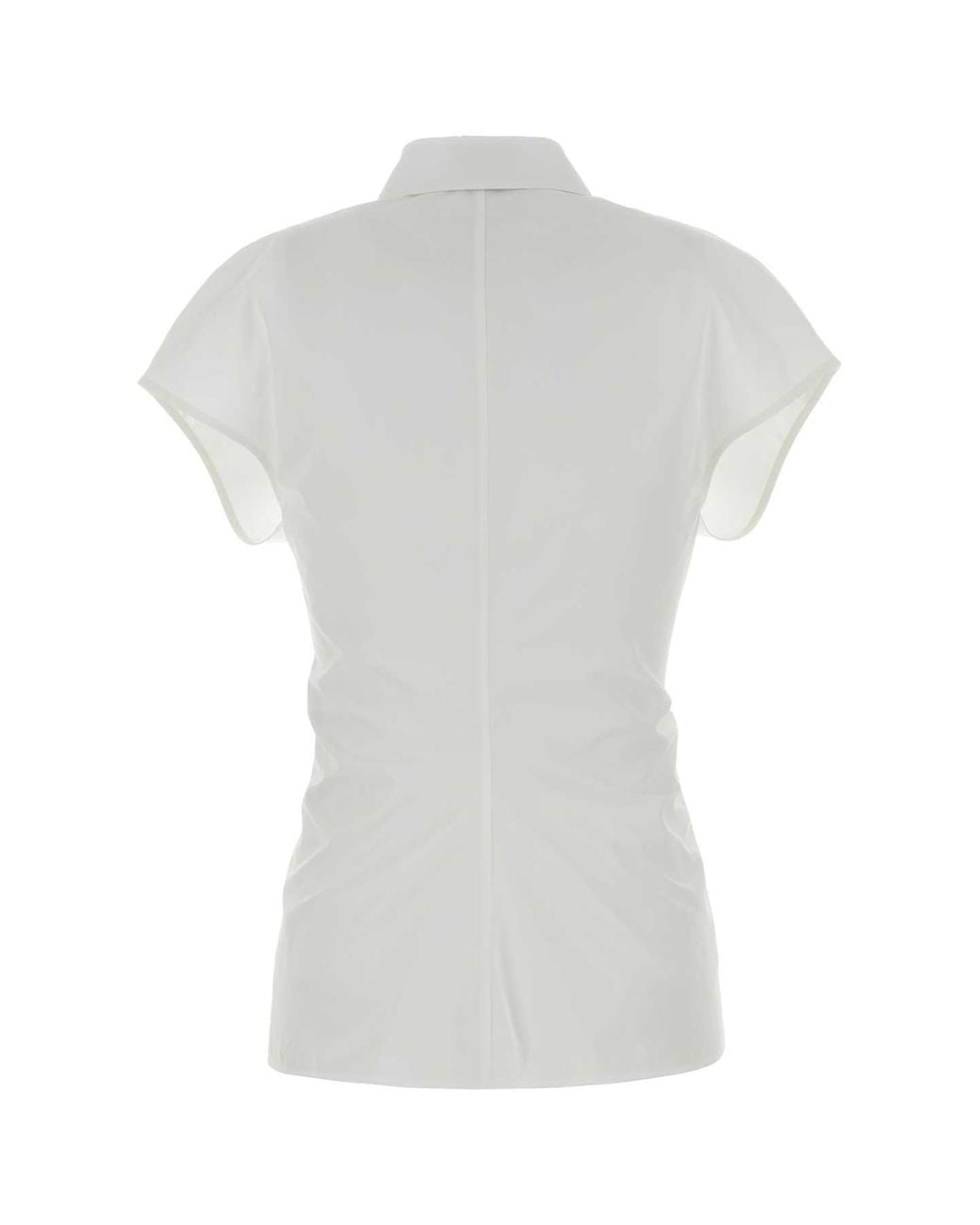 McQueen White Poplin Shirt
