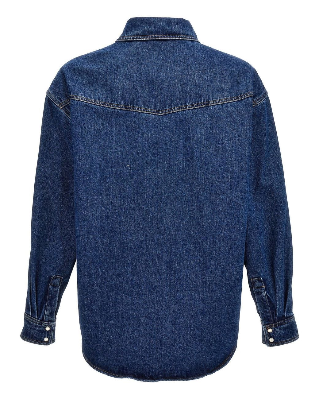 Palm Angels Blue Cotton Denim Jacket