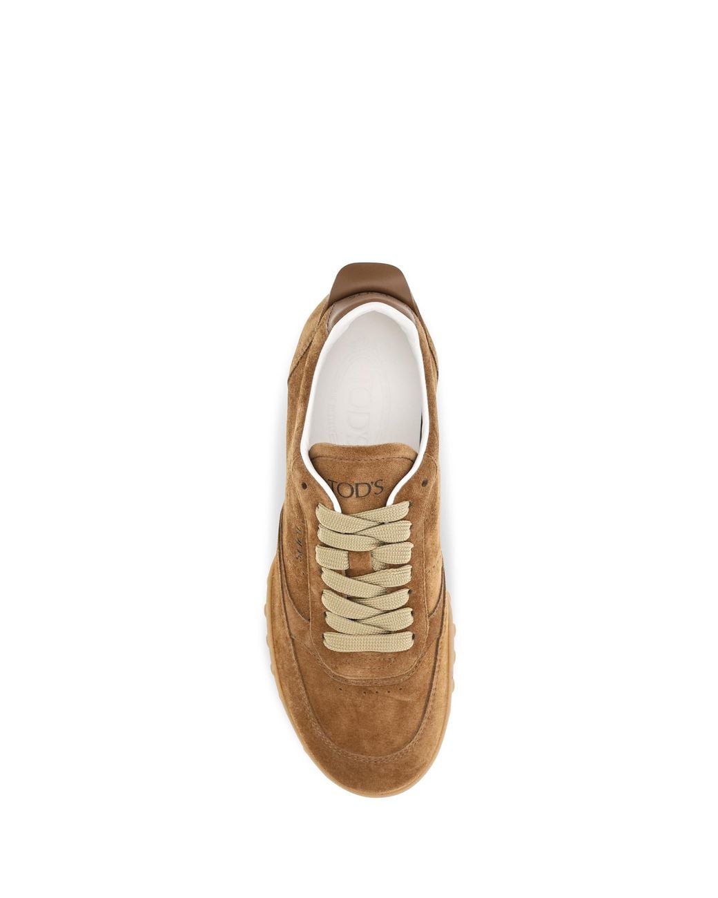 Tod's Metallic Sneakers Suede Upper: Trainers