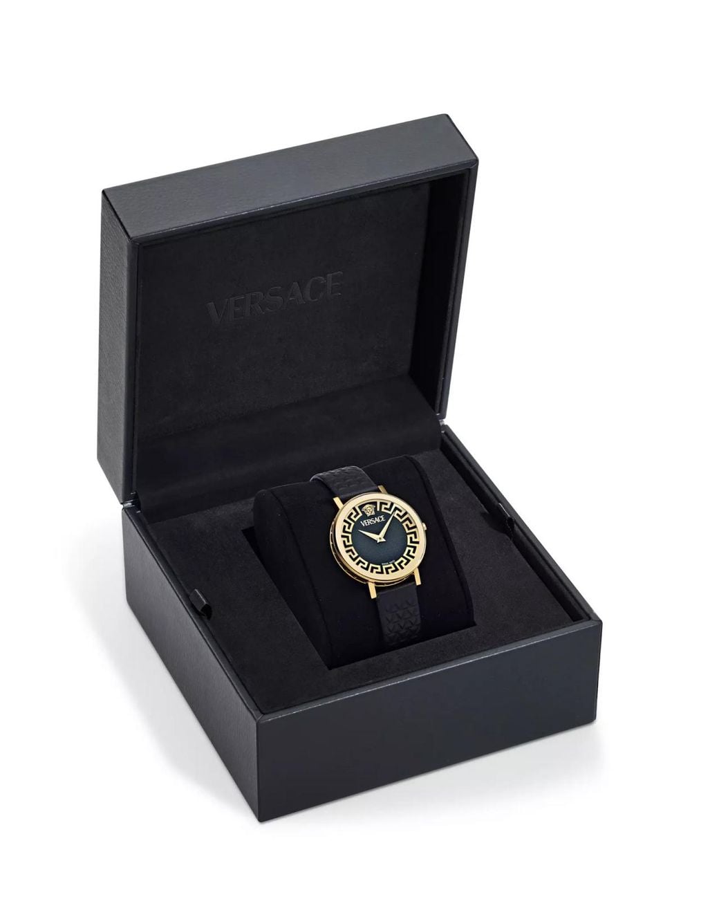 Versace Metallic Daedalus 35Mm Quartz Watch Bijoux