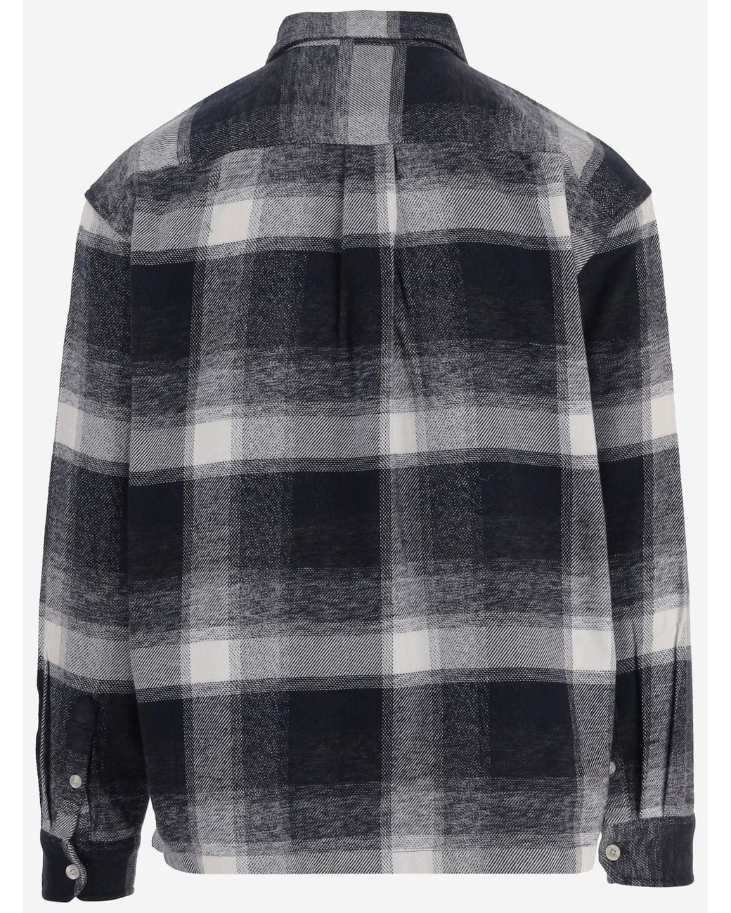 Carhartt Black Check Pattern Cotton Shirt for men