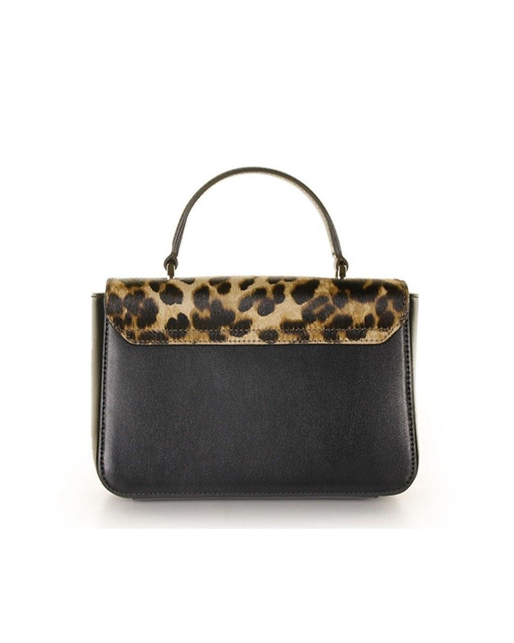 超美品 FURLA ギルダー GILDA Leopard Tote Mini NEW Authentic Furla Linda Mini Tote African Giraffes Cactus