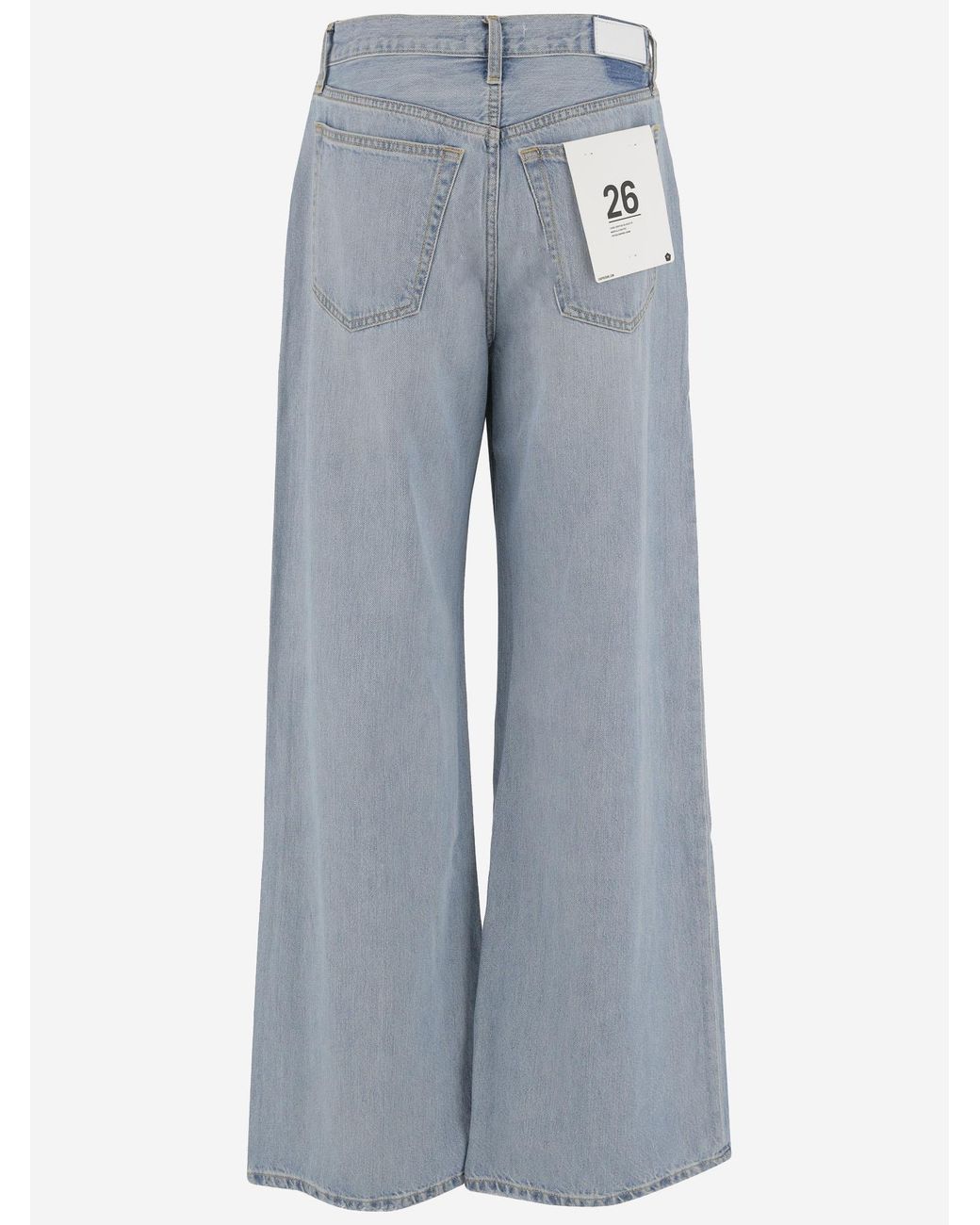 Re/done Blue Jeans Cotton
