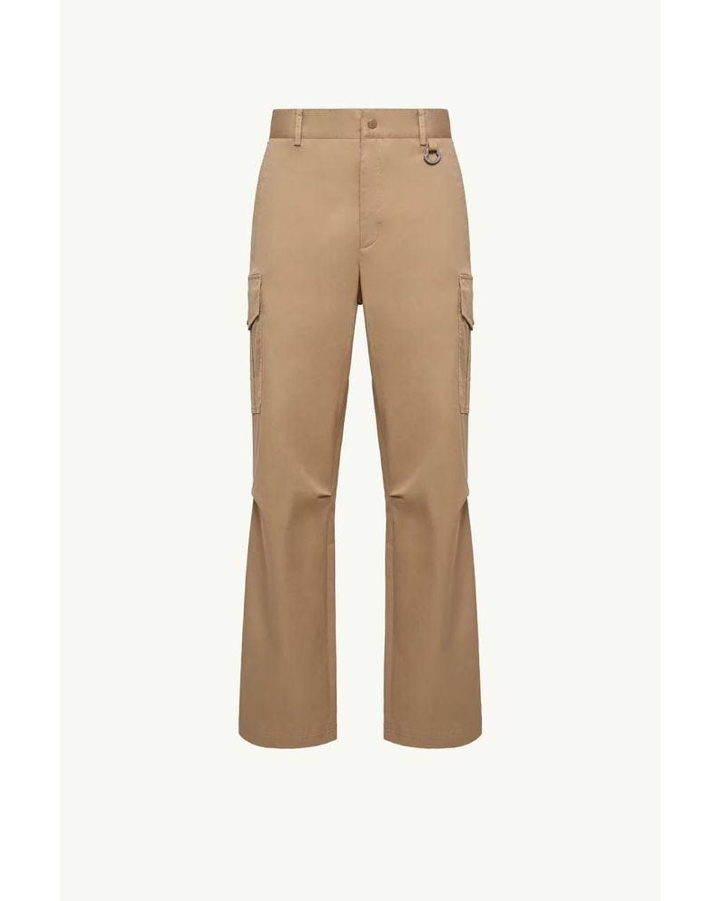 Moncler Natural Moncler Cargo-Pocket Cargo Pants for men
