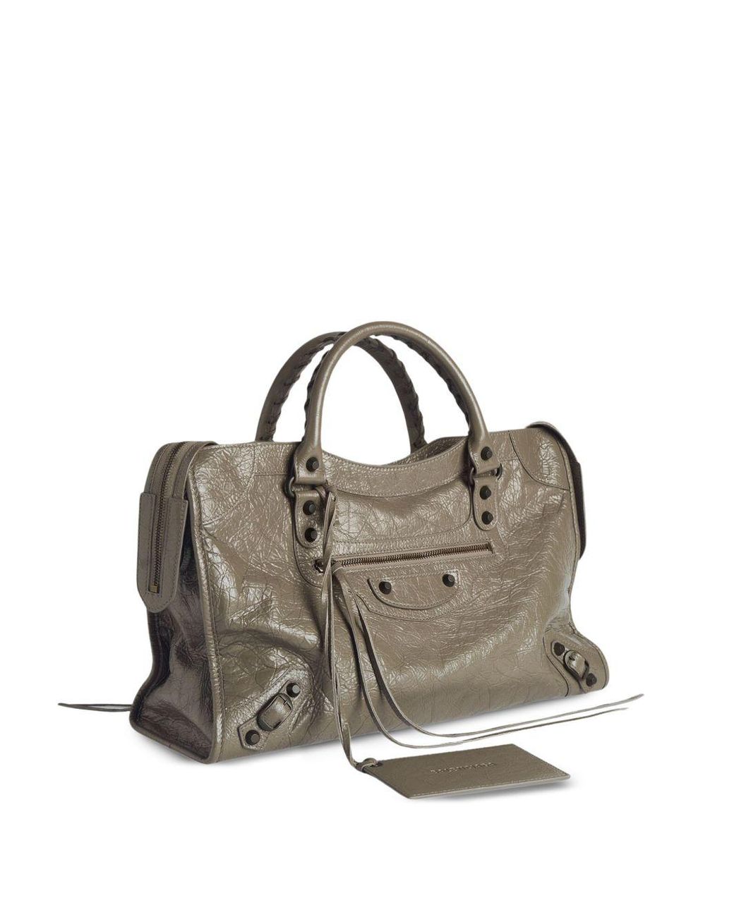 Balenciaga Metallic City Shoulder Bag