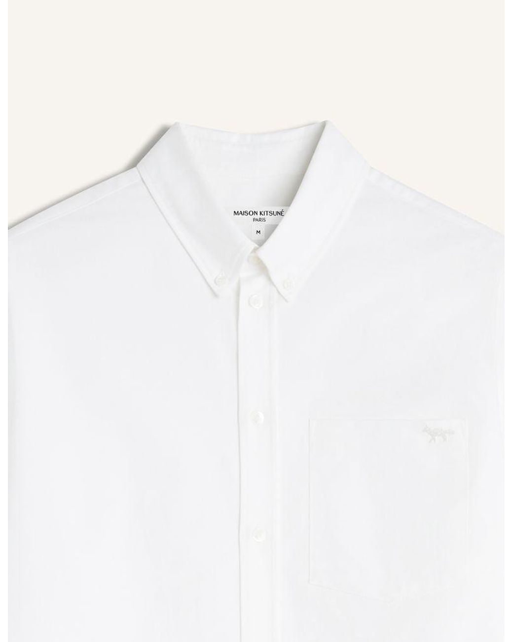 Maison Kitsuné White Maison Kitsune Mk E26 Shirt for men