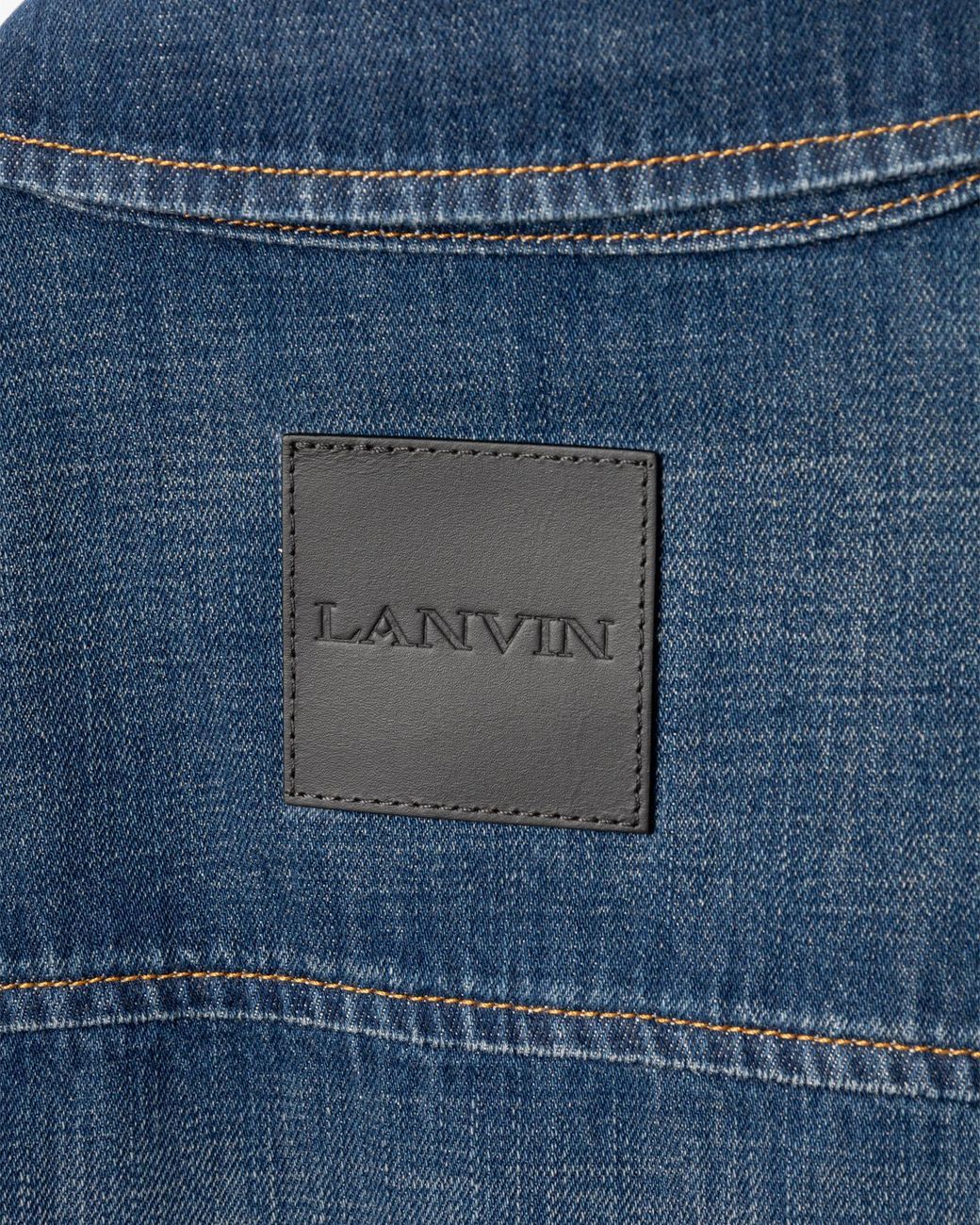 Lanvin Blue Classic Denim Shirt for men
