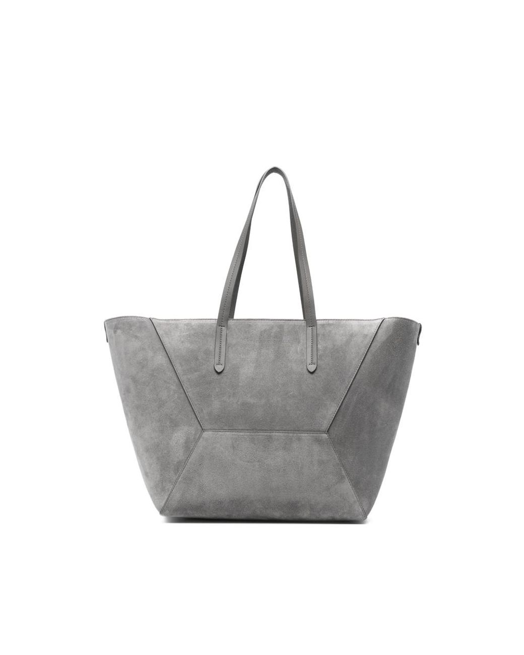 Brunello Cucinelli Gray Tote Bags