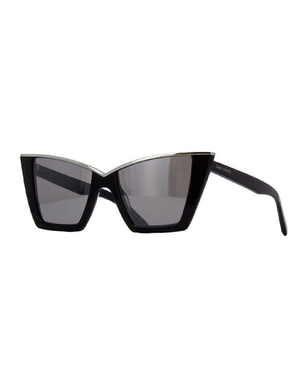 Saint Laurent Gray Sl570 002- Mirror Sunglasses