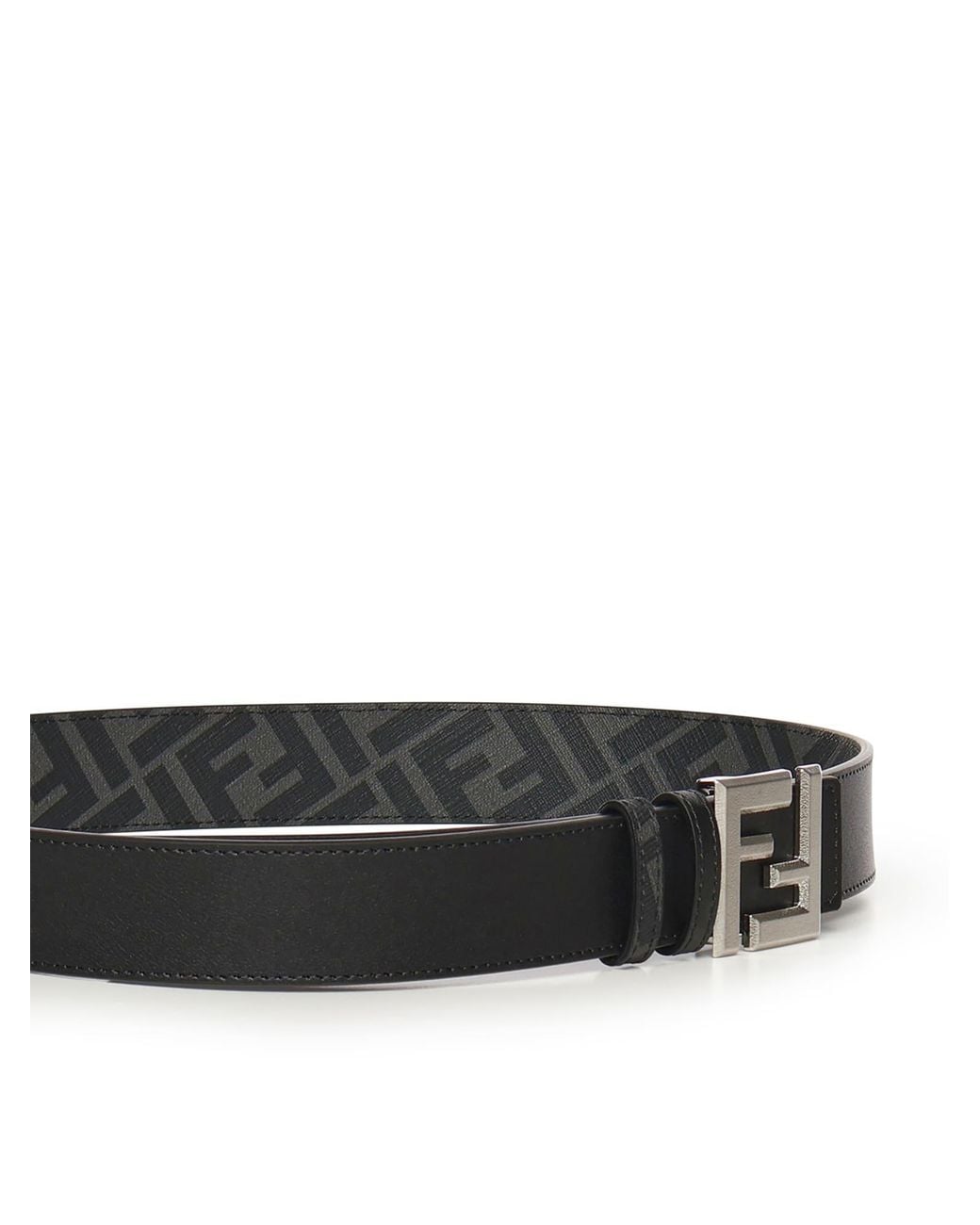 Fendi Black Belts Calfskin for men