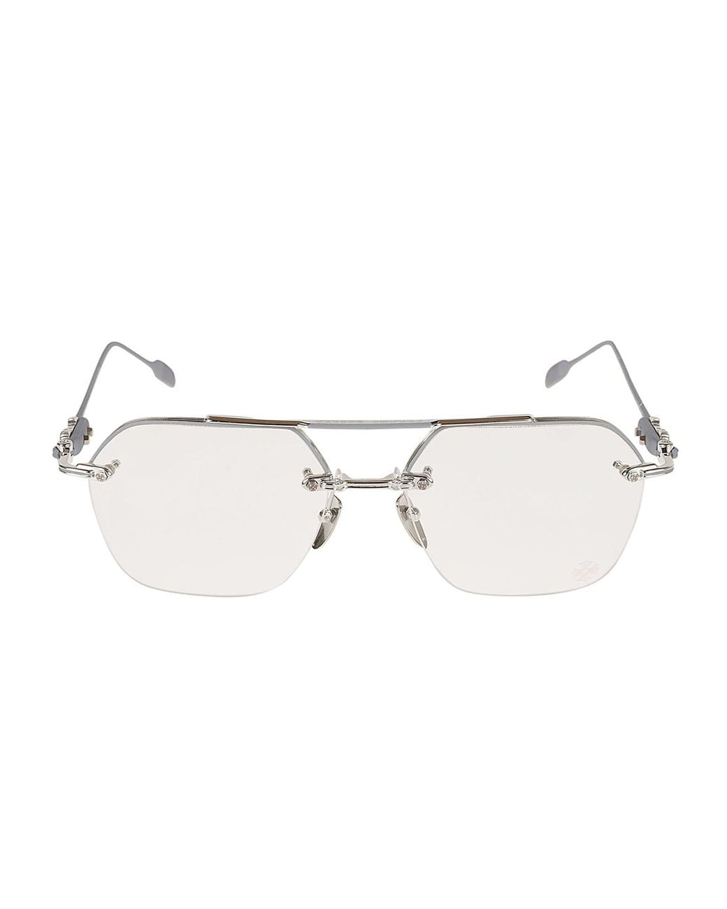 CHROME HEARTS FLUID クロムハーツ Chrome Hearts Fluid Frame in Black | Lyst