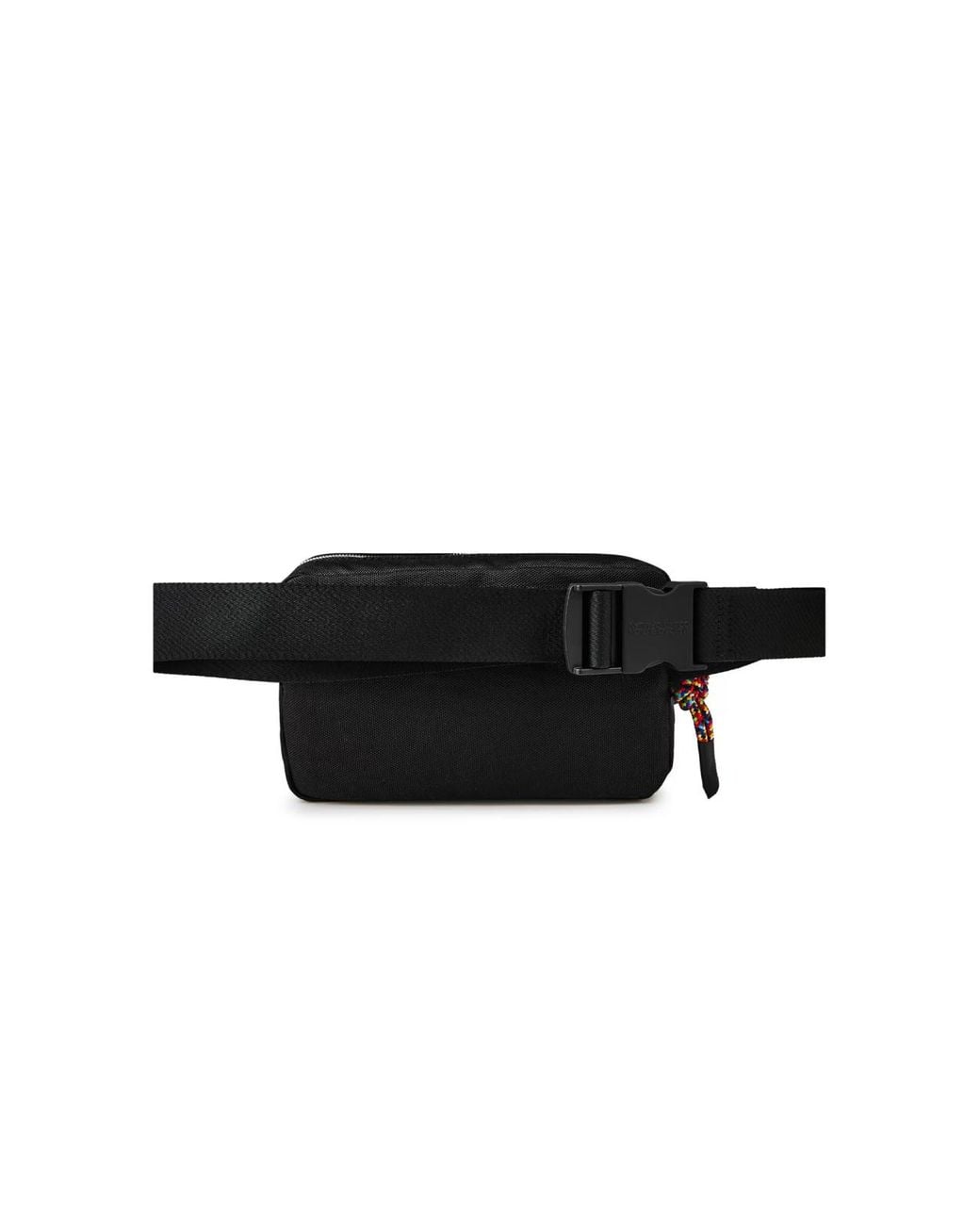 Marcelo Burlon Black Colorful Cross Logo Fanny Pack for men