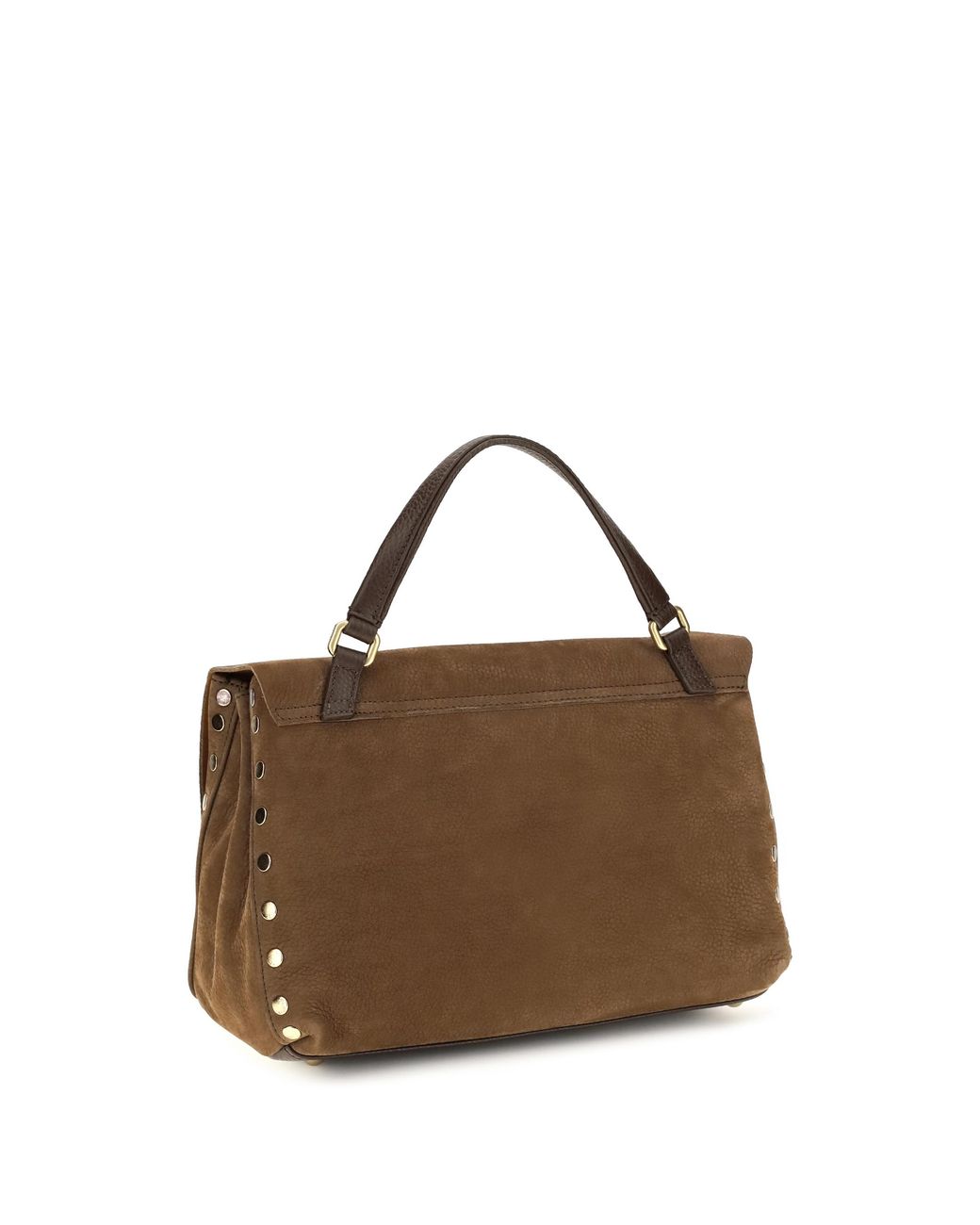 Zanellato Brown Postina Jones Caiman Bag Shoulder