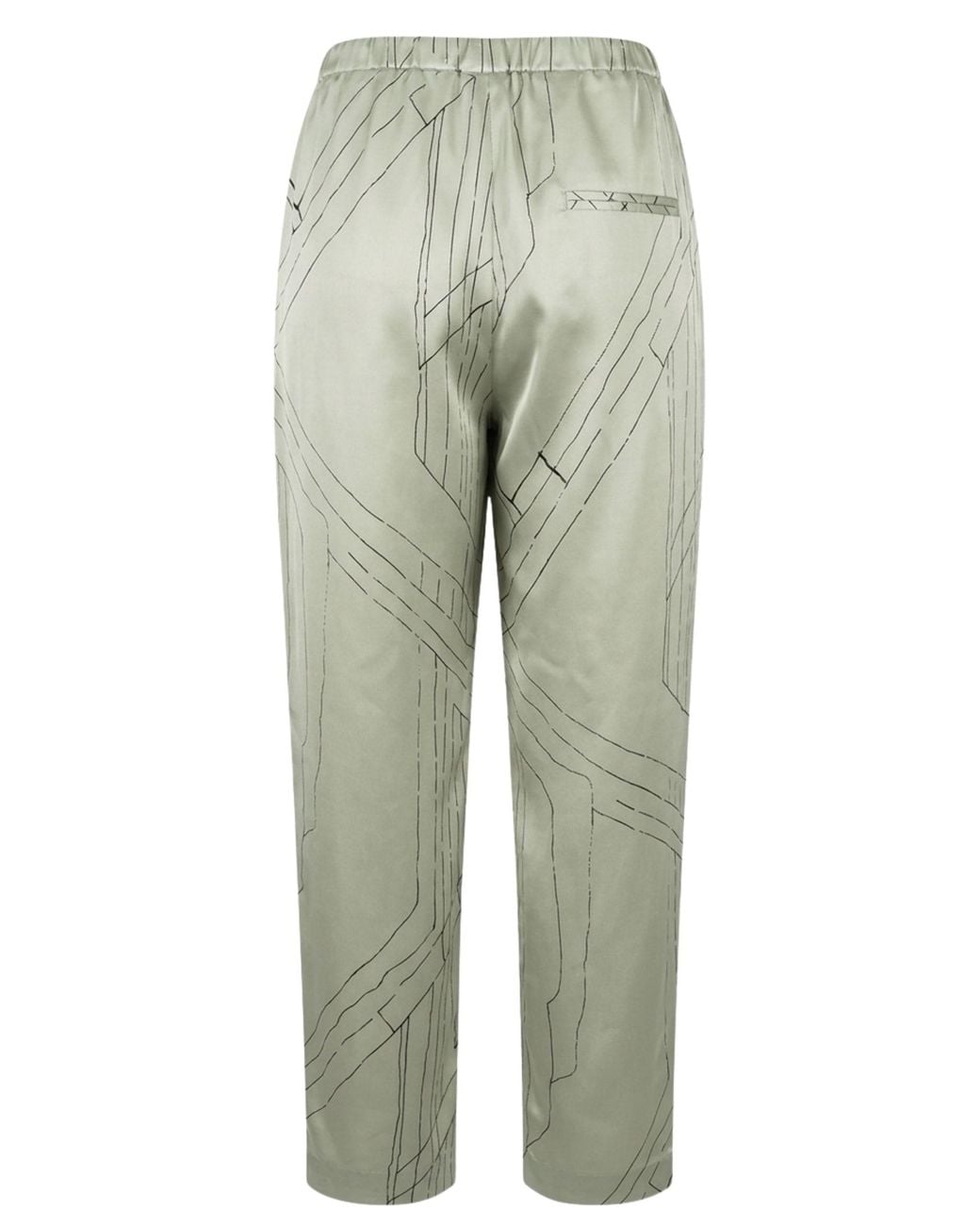 Alysi Green Pant Foundation C Elastico