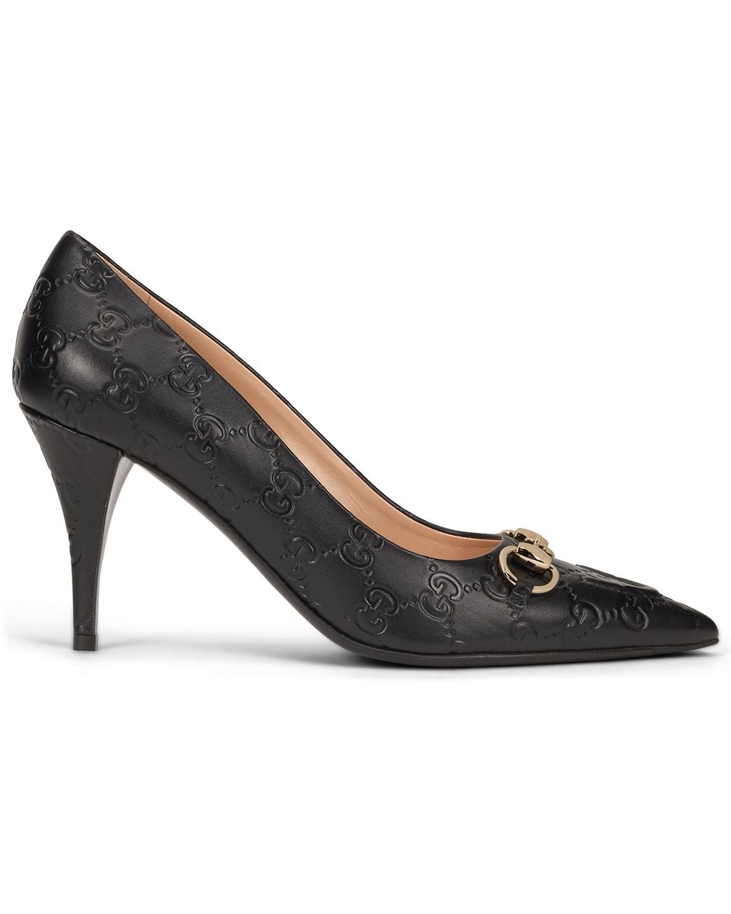 Gucci Black Pumps Erin Leather Calf Skin
