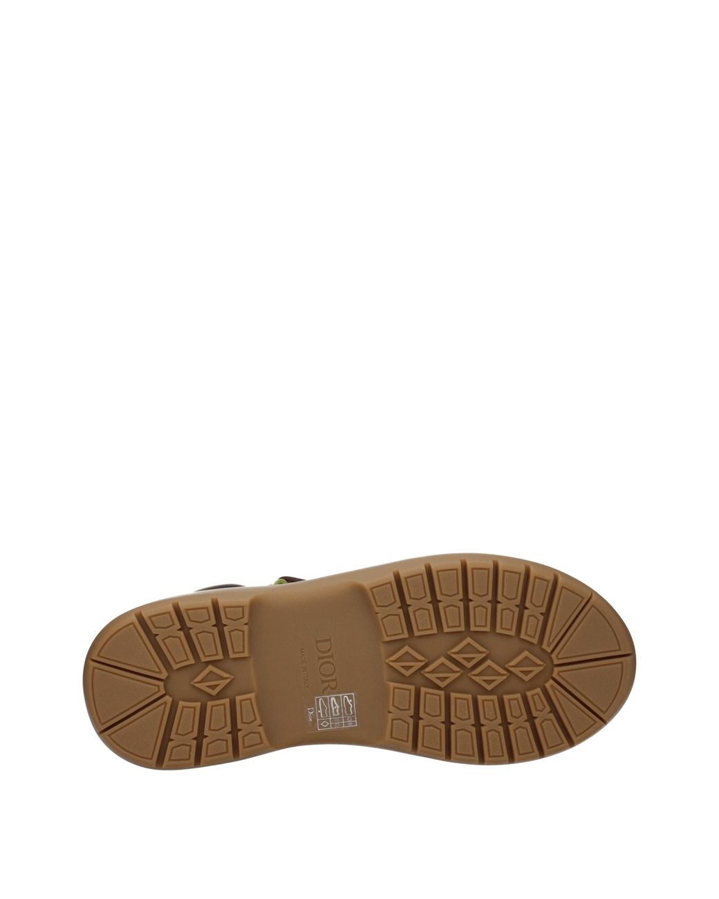 Dior Brown Leather Ankle Boots for men