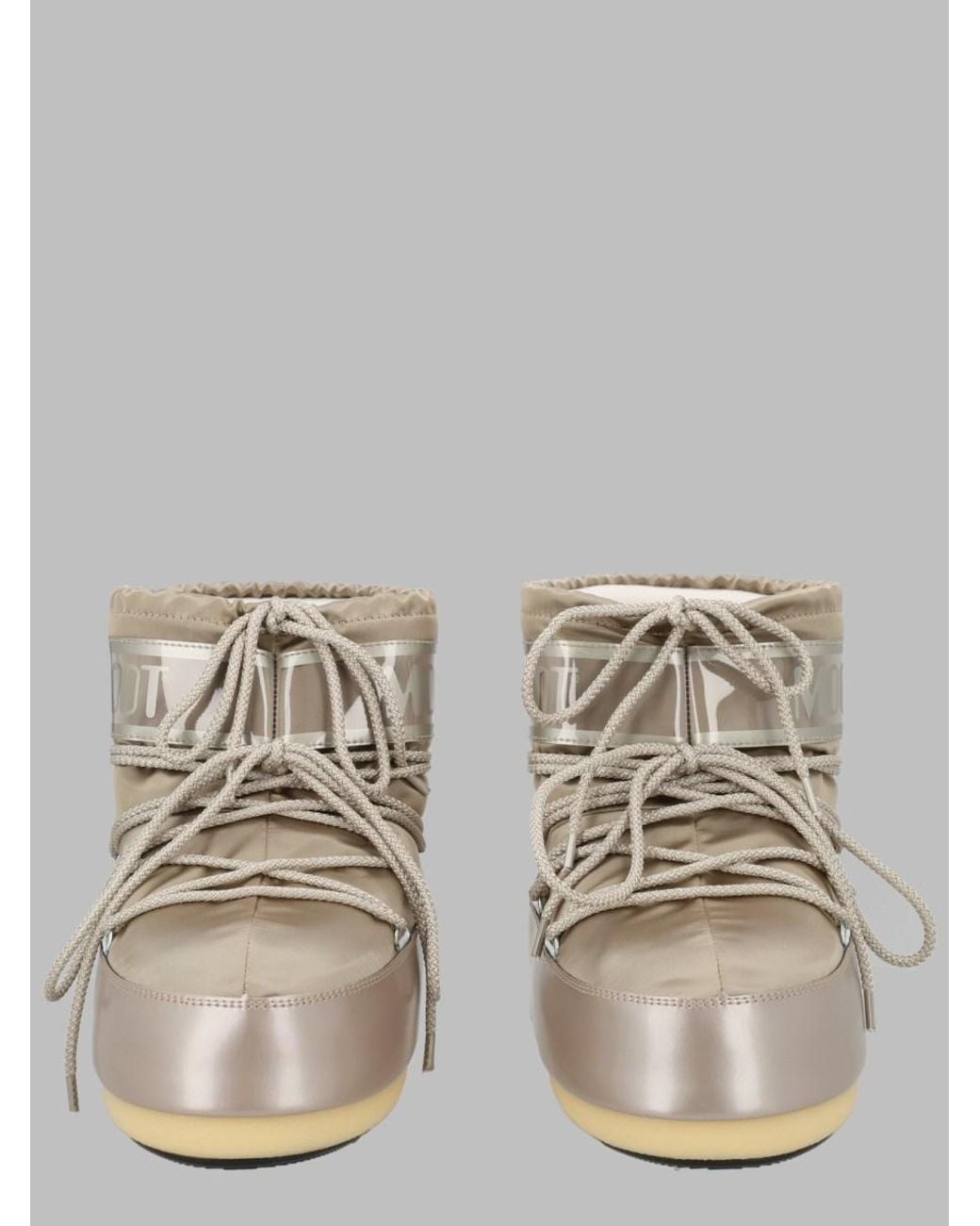 Moon Boot Metallic Boots Icon Glance Low Polyvinyl Chloride